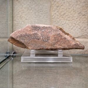 Natural Pink-Brown Dendritic Stone Display - Home Art Accent